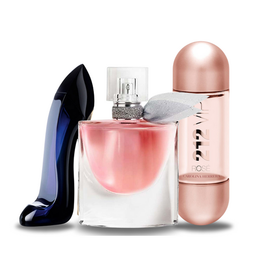 Promoční balíček 3 GOOD GIRL, Lancôme LA VIE EST BELLE  212 VIP ROSÉ 100ml